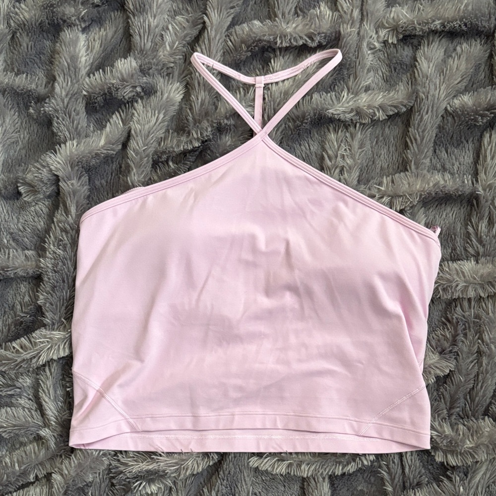 Lululemon Align T strap tank pink Size 12